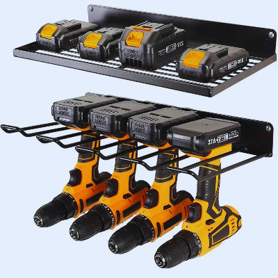Rangement pour garage  Optimal type A et type B remplis électroportatifs