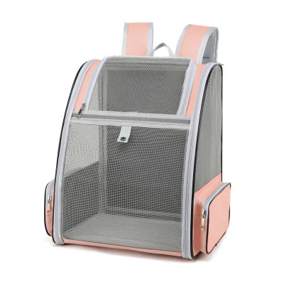 SAC A DOS CHAT  Confort Voyage rose