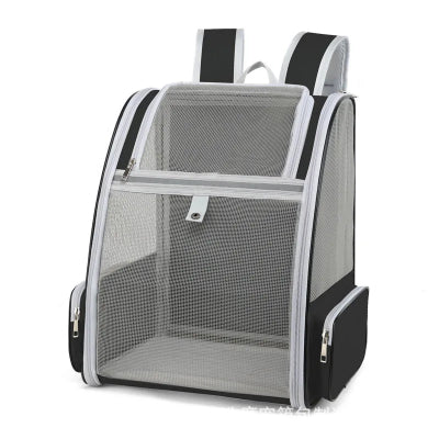 SAC A DOS CHAT  Confort Voyage noir