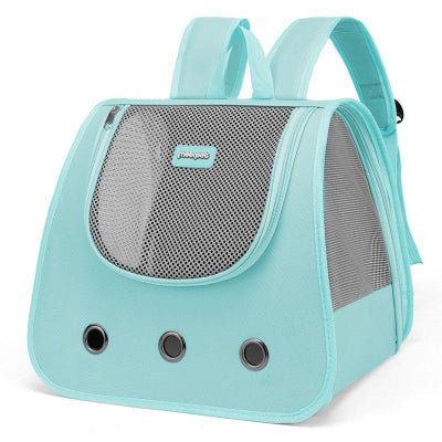 SAC A DOS CHAT  Ventilé Confort bleu ciel