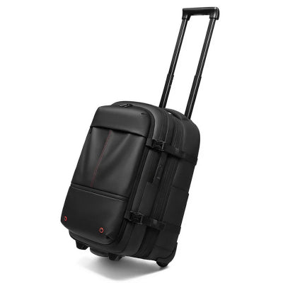SAC A DOS Compressible avec trolley trolle ouvert 