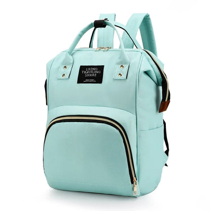 Sac-à-dos-à-langer-nori-rangement-innovant-vert