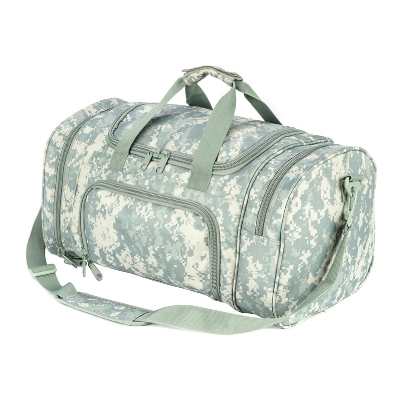 Sac-de-Sport-Homme-tactique-vert-tache-rangement-innovant