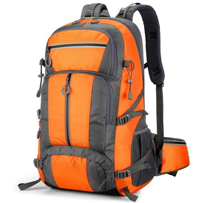 Sac de voyage à dos - De Randonnée Polyvalent - Orange - Rangement Innovant