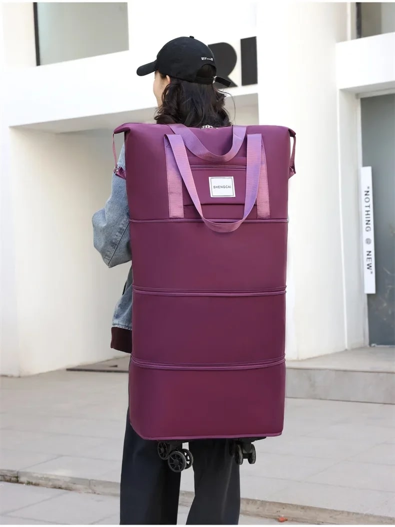 Sac-de-voyage-a-roulettes-ajustable-rangement-innovant-vingt-six