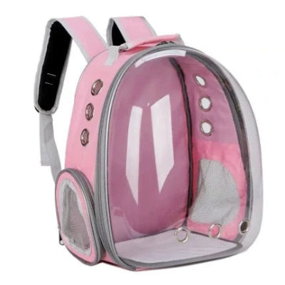 Sac à dos pour Chat  Transfélin rose