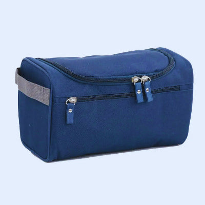 Trousse de toilette avec crochet  Voyage Compact bleu marine