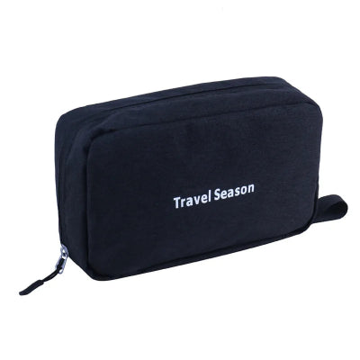 Trousse de toilette suspendue Pratique Pliable noir