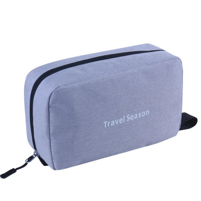 Trousse de toilette suspendue Pratique Pliable gris