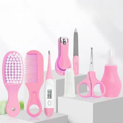 Trousse de toilette bébé  contenir huit accessoires