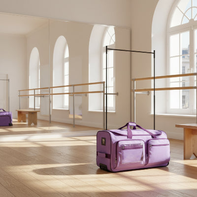Valise penderie artistes pro violet