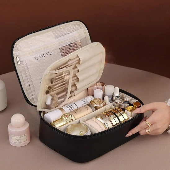 Trousse maquillage - OrganizeChic - Rangement innovant - noir 