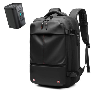 sac de voyage a dos compressible sous vide avec pompe