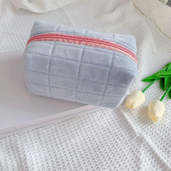Trousse Maquillage - Pratique - Sérénité - bleu - rangement innovant