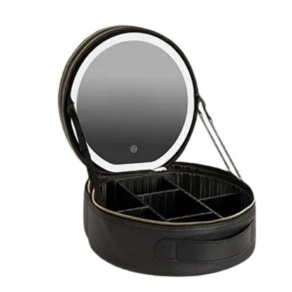 trousse de maquillage led nori noir grande taille