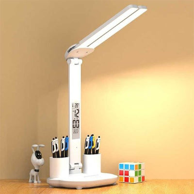 Lampe bureau une branche posée sur bureau