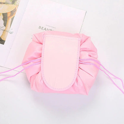 trousse maquillage pratique rose claire rangement innovant