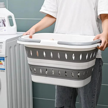 Panier-à-linge-plastique-pliable-polyvalent-rangement-innovant-porté-par-les-poignées