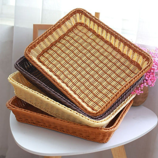 Panier-de-rangement-tissé-rangement-innovant-quatre-couleurs