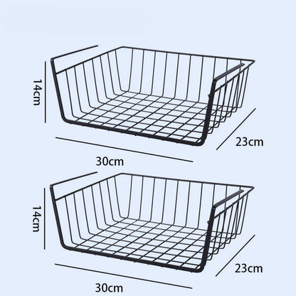 paniers-de-rangement-polyvalents-rangement-innovant-trompette-noir-deux-pièces