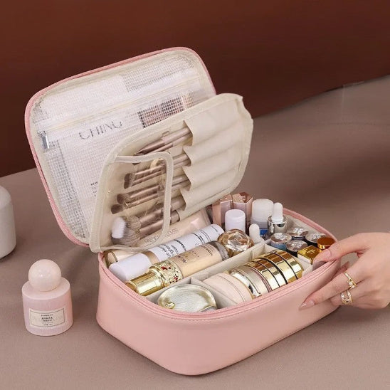 Trousse maquillage - OrganizeChic - Rangement innovant - rose