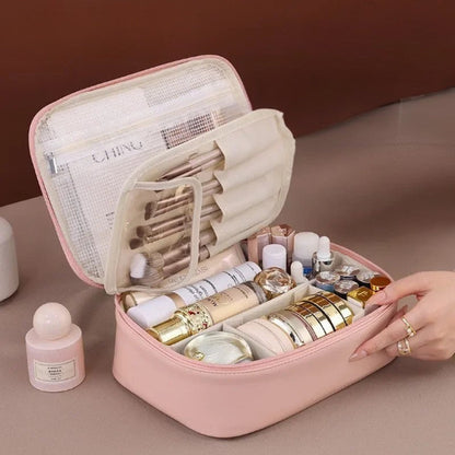 Trousse maquillage - OrganizeChic - Rangement innovant - rose