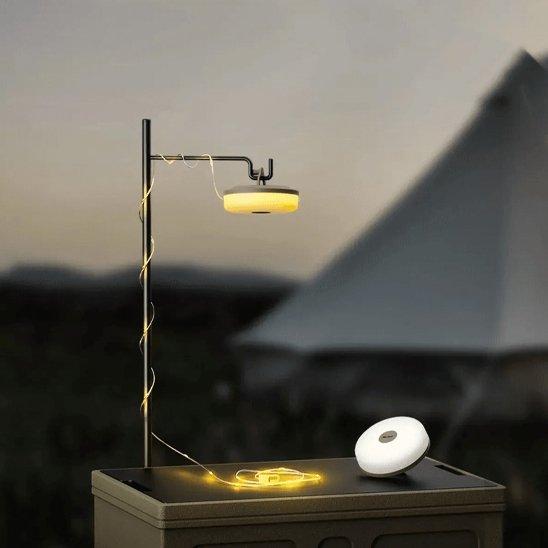 Guirlande lumineuse Design Ambiance lumière chaude allumée encore levée du jour