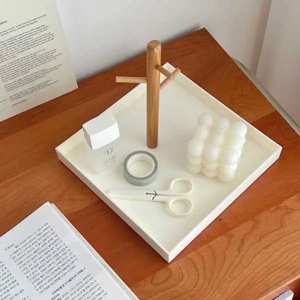 Rangement Bijoux - Et Clé - BranchRectaTray™ - Blanc - Rangement Innovant