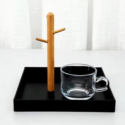 Rangement Bijoux - Et Clé - BranchRectaTray™ - Noir - Rectangle/Noir - Rangement Innovant