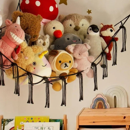 Rangement Chambre Enfant - Range Peluches - StorageHammock™ - Rangement Innovant