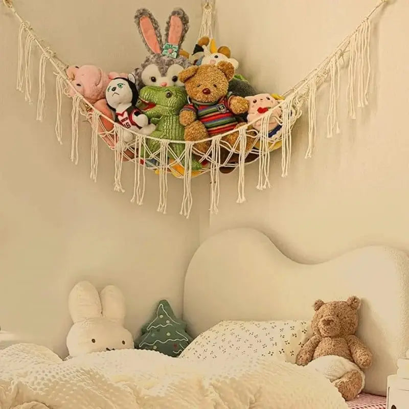 Rangement Chambre Enfant - Range Peluches - StorageHammock™ - Rangement Innovant