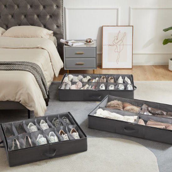 Rangement Chaussures - Sous le Lit - Rangement Innovant