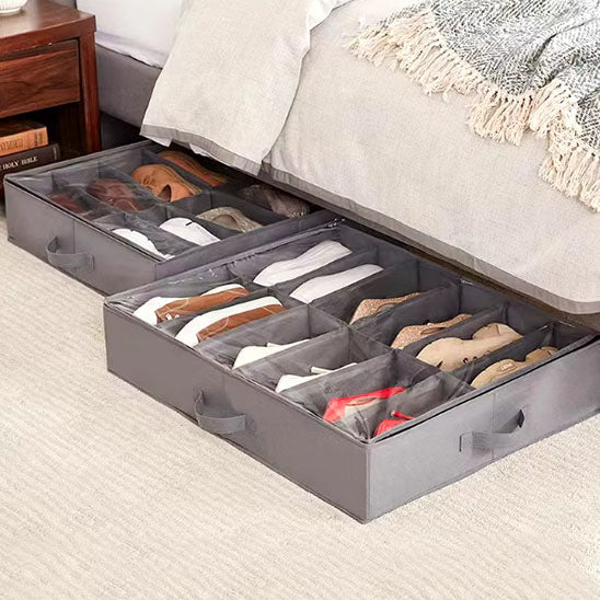 Rangement Chaussures - Sous le Lit - Rangement Innovant