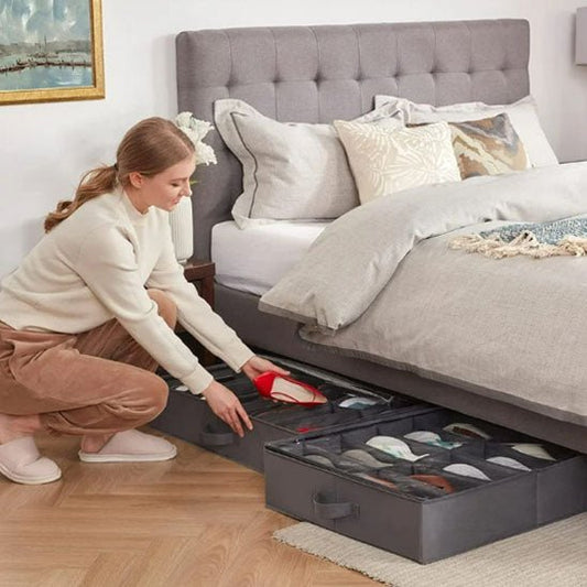 Rangement Chaussures - Sous le Lit - Rangement Innovant