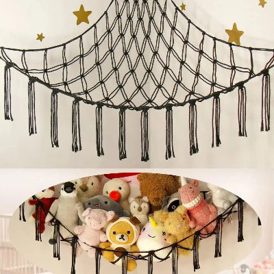 Rangement Jouet - Pour Peluches - StorageHammock™ - Rangement Innovant