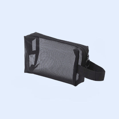 Trousse de maquillage - Élégante - noir - petite taille - rangement innovant