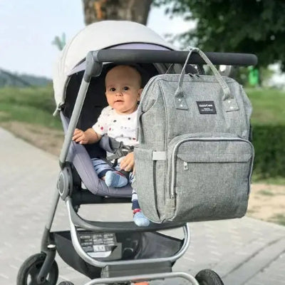 SAC A DOS - A langer - Bleu - Rangement Innovant