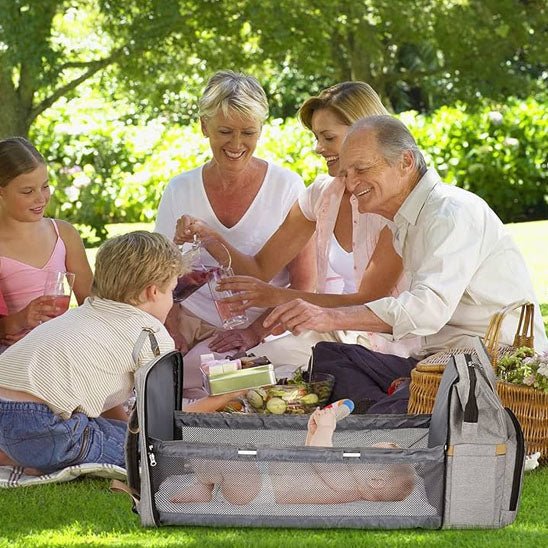 SAC A DOS - A langer avec lit intégré - Rangement Innovant