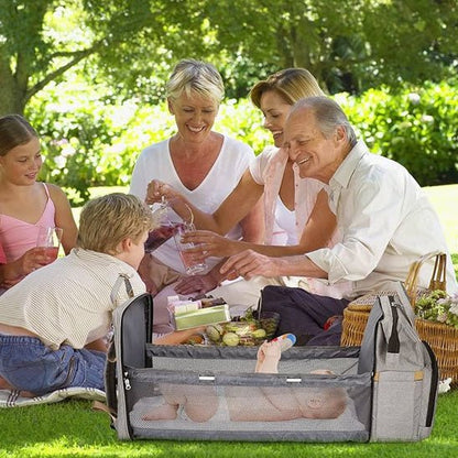 SAC A DOS - A langer avec lit intégré - Rangement Innovant