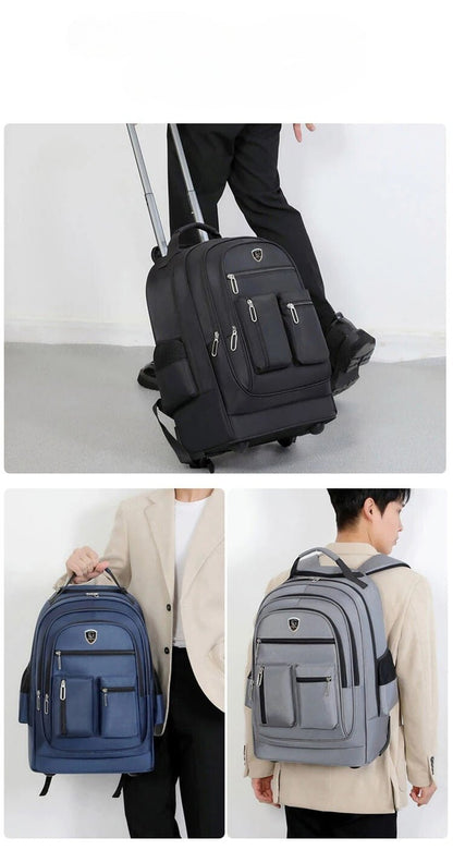 SAC A DOS - Avec des roulettes - Rangement Innovant