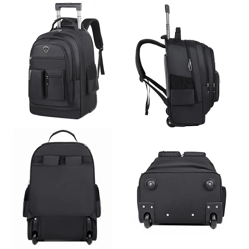 SAC A DOS - Avec des roulettes - Rangement Innovant