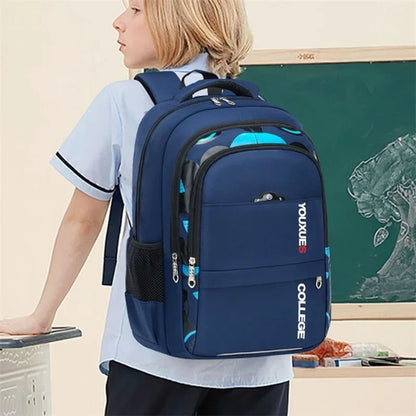 SAC A DOS ENFANT - Polyvalent - Bleu A - Rangement Innovant
