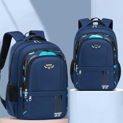 SAC A DOS ENFANT - Polyvalent - Bleu B - Rangement Innovant