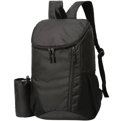 SAC A DOS - Pliable - Noir - Rangement Innovant