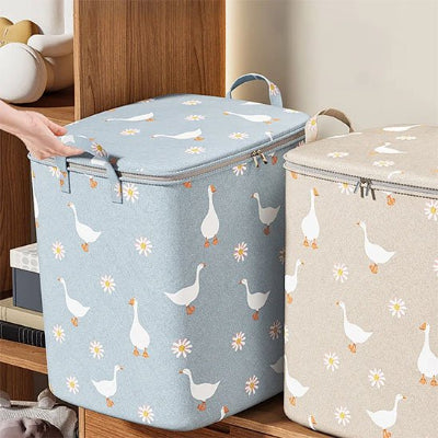 Sac de rangement porté avec poignée