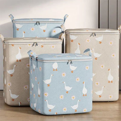 Sac de rangement rangé dans un coin