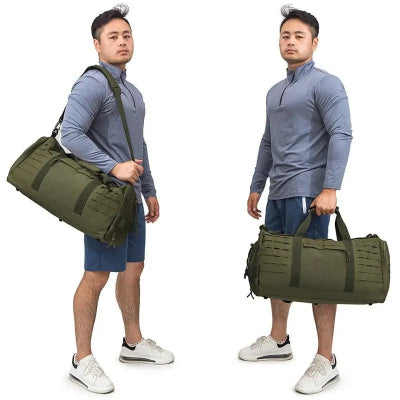 Sac de Sport Homme - Militaire - Rangement Innovant