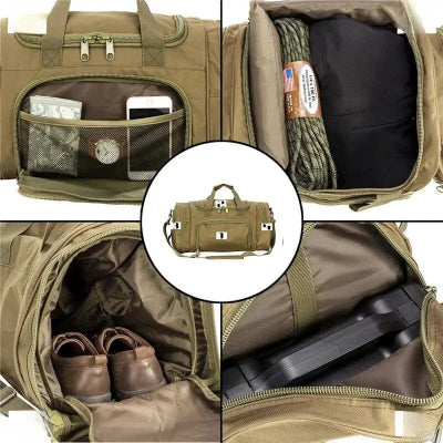 Sac de Sport Homme - Tactique - Rangement Innovant