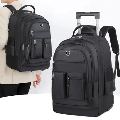 Sac de voyage à dos - Avec des roulettes - Rangement Innovant