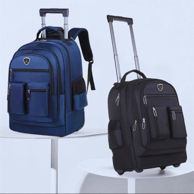 Sac de voyage à dos - Avec des roulettes - Rangement Innovant